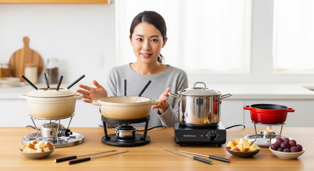 チーズフォンデュにおすすめの鍋と加熱器具の選び方